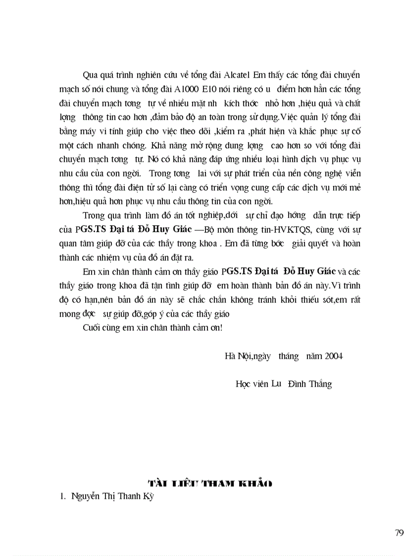 image for page Phân tích phần cứng của tổng đài A1000 E10