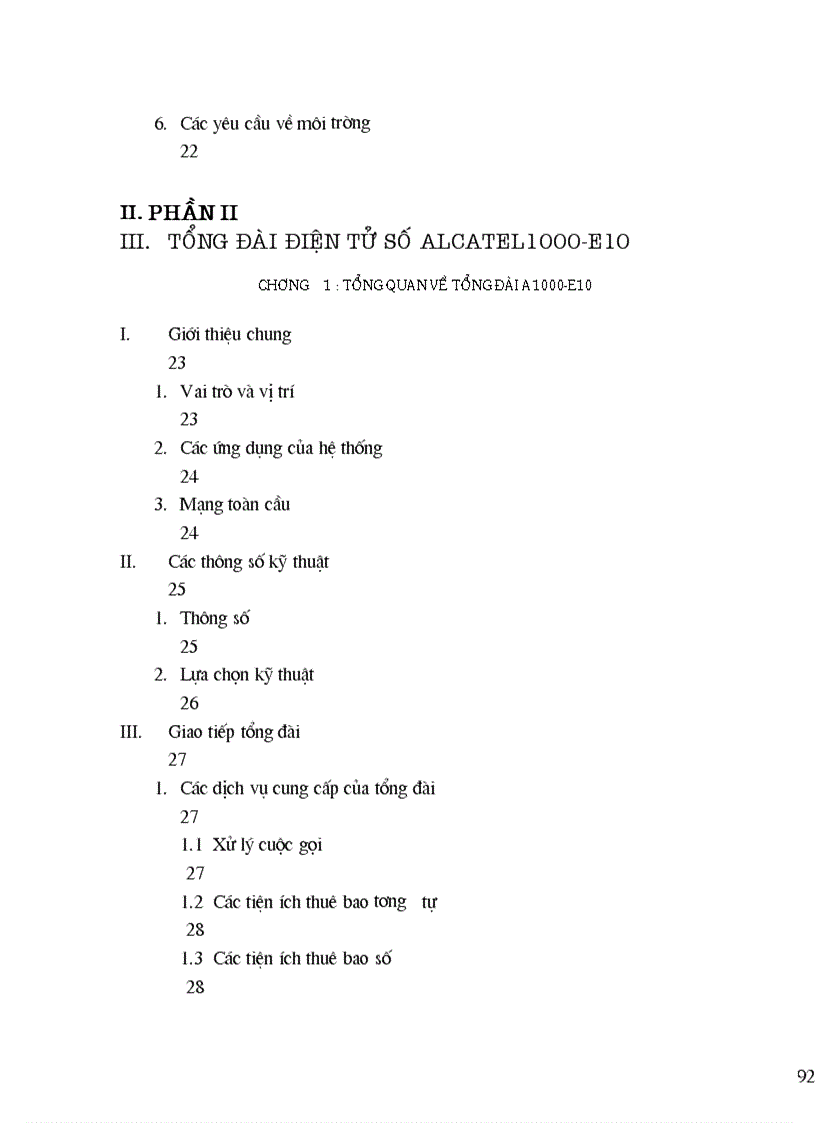 image for page Phân tích phần cứng của tổng đài A1000 E10
