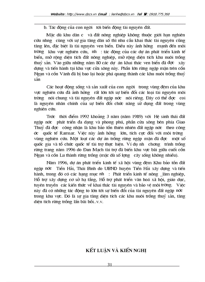 image for page Ứng dụng viễn thám và hệ thông tin địa lý GIS trong đánh giá biến động sử dụng tài nguyên đất ngập nước khu vực cửa sông Hồng