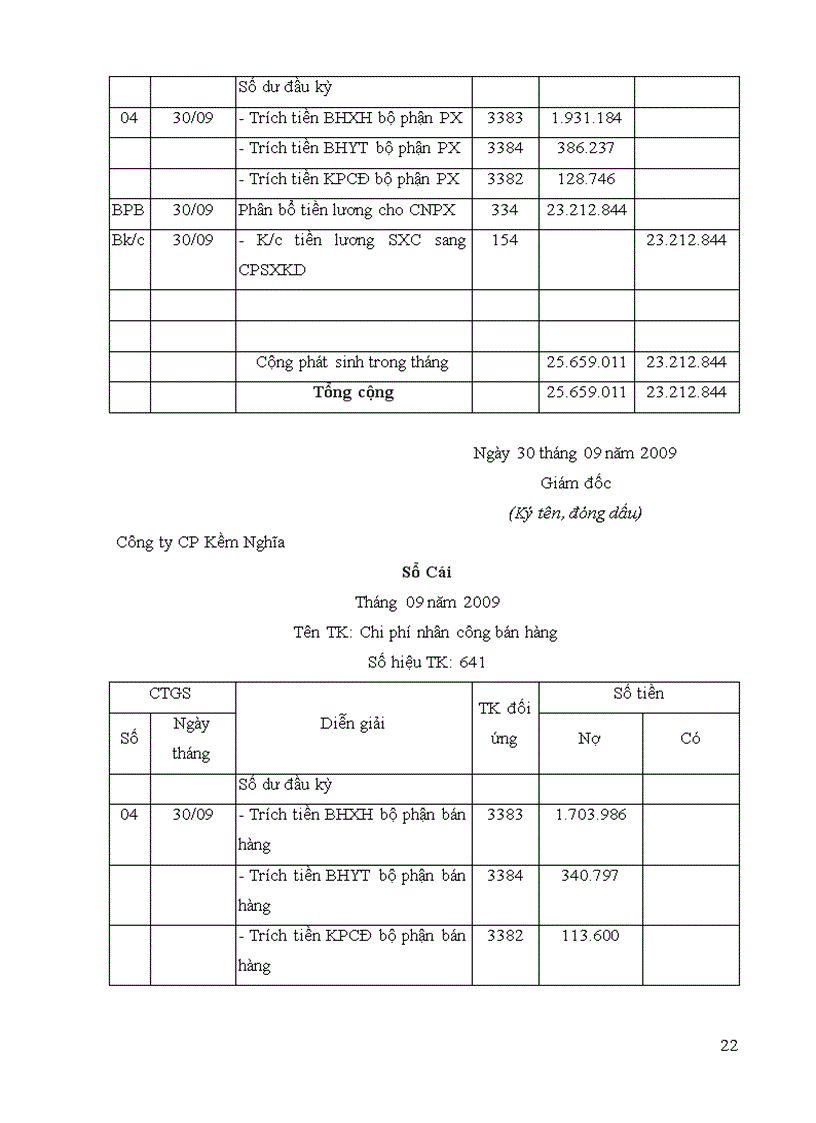 image for page Kế toán tiền lương và các khoản trích theo lương tại Công ty Cổ phần Kềm Nghĩa