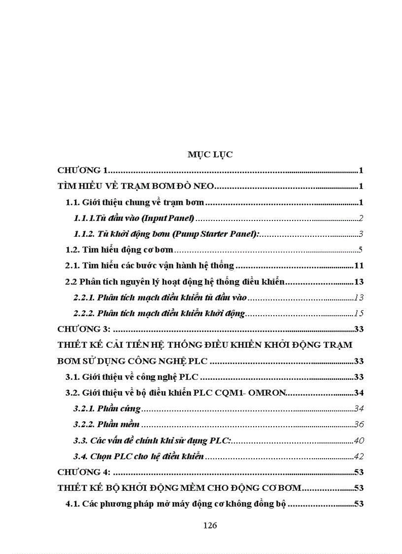 image for page Thiết kế cải tiến hệ thống điều khiển khởi động trạm bơm sử dụng công nghệ plc