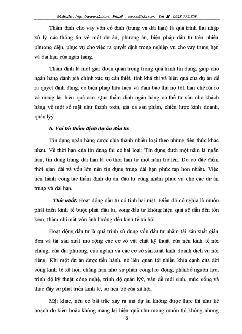 image for page Giải pháp nâng cao chất lượng thẩm định dự án đầu tư tại ngân hàng công thương ba đình
