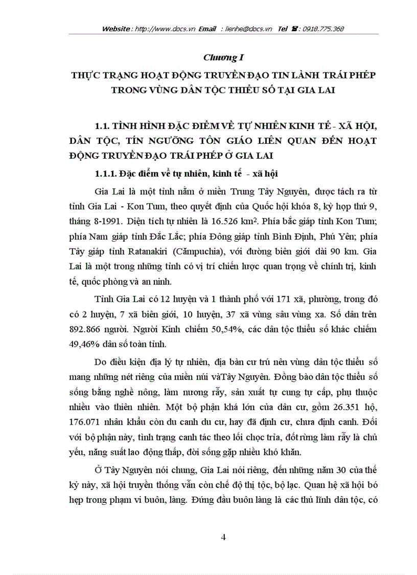 image for page Đạo Tin lành trong vùng đồng bào dân tộc thiểu số và công tác phòng chống định lợi dụng đạo Tin lành ở Gia Lai