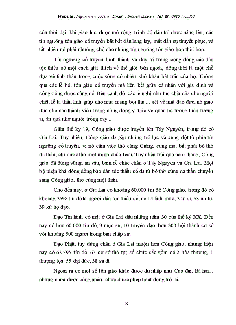 image for page Đạo Tin lành trong vùng đồng bào dân tộc thiểu số và công tác phòng chống định lợi dụng đạo Tin lành ở Gia Lai