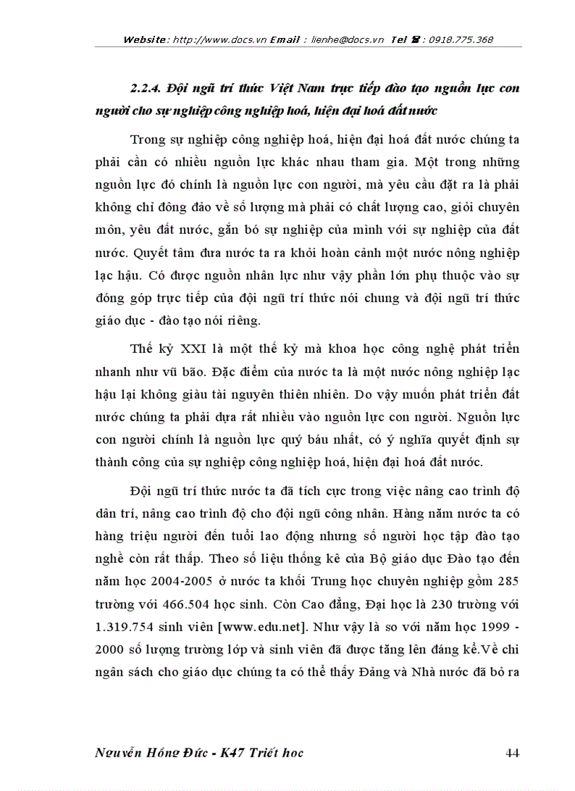 image for page Đội ngũ trí thức Việt Nam với sự nghiệp công nghiệp hoá hiện đại hóa đất nước