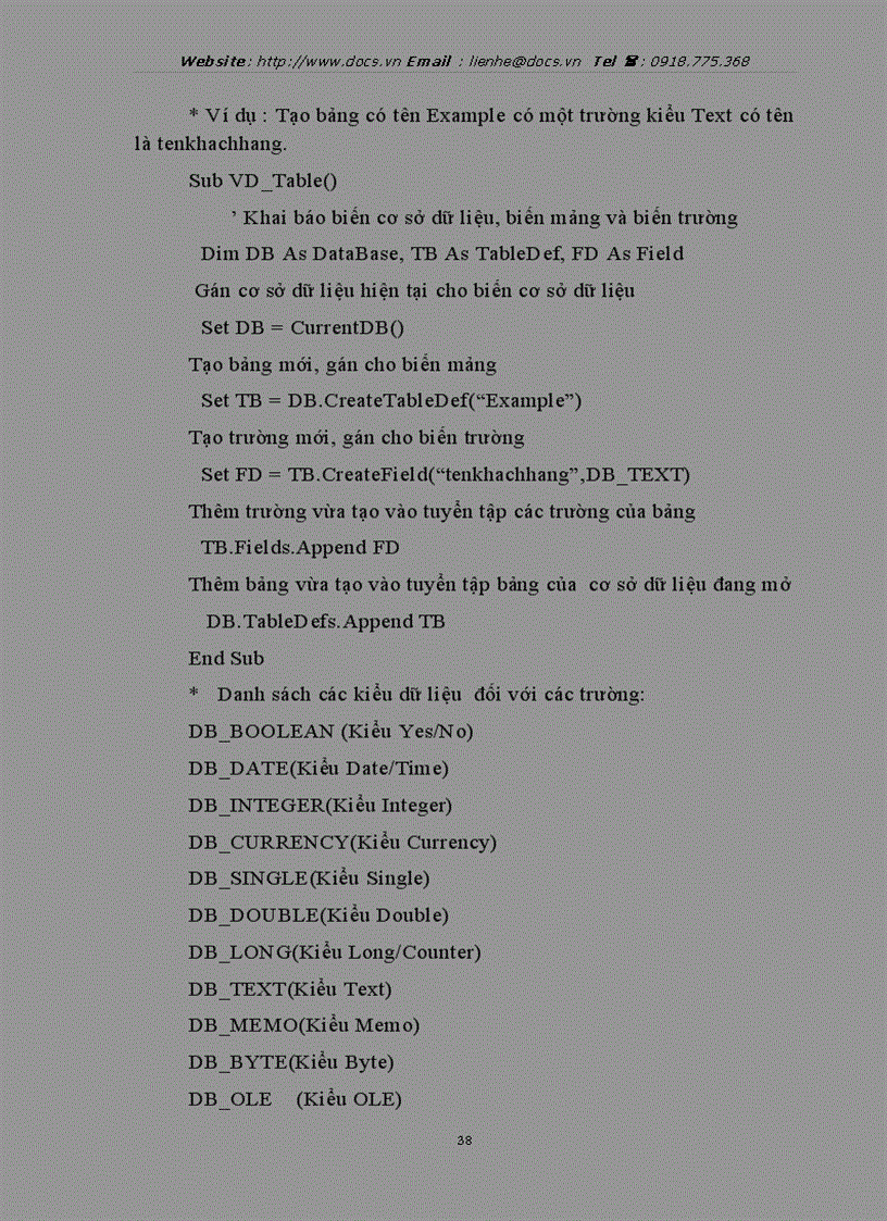 image for page Chương trình được xây dựng bằng phần mềm Microsoft Access
