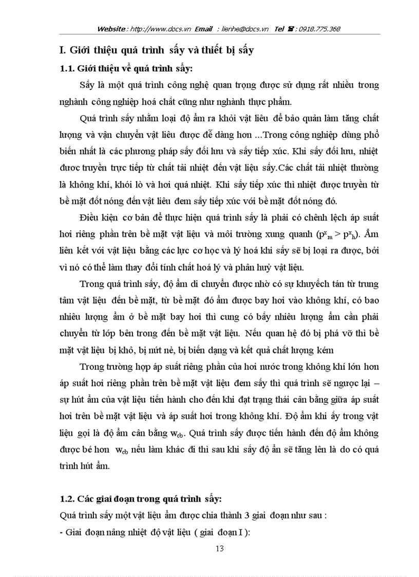 image for page Tìm hiểu công nghệ và dây chuyền thiết bị sản xuất bột cá tính toán thiết kế một số thiết bị chính trong dây chuyền như máy sấy