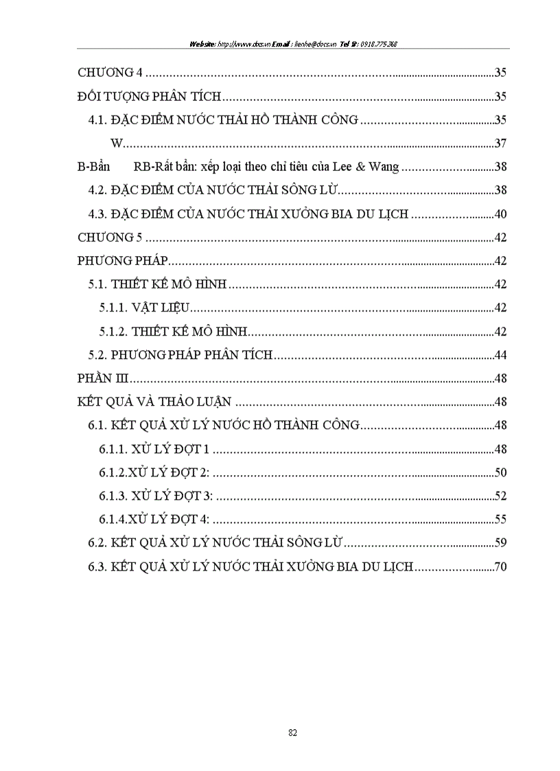 image for page Sử dụng hệ thống hồ sinh học kết hợp với hệ thống lọc qua hào đất để xử lý nước thải có nồng độ chất hữu cơ cao