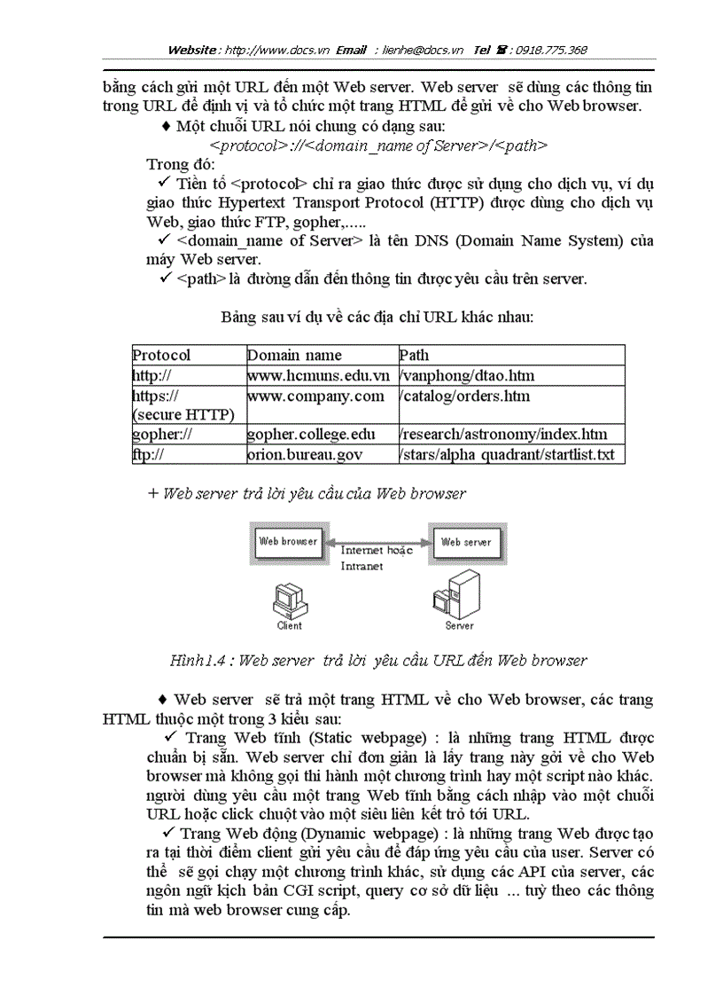 image for page Tổng quan về mạng và các dịch vụ thông dụngtrên internet