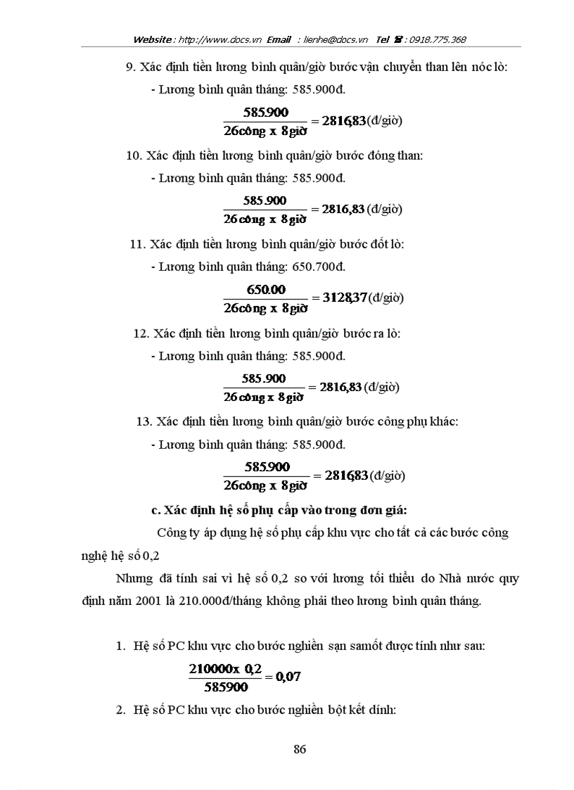 image for page Hoàn thiện công tác tổ chức lao động và tiền lương của Công ty Vật liệu chịu lửa và Khai thác đất sét Trúc Thôn