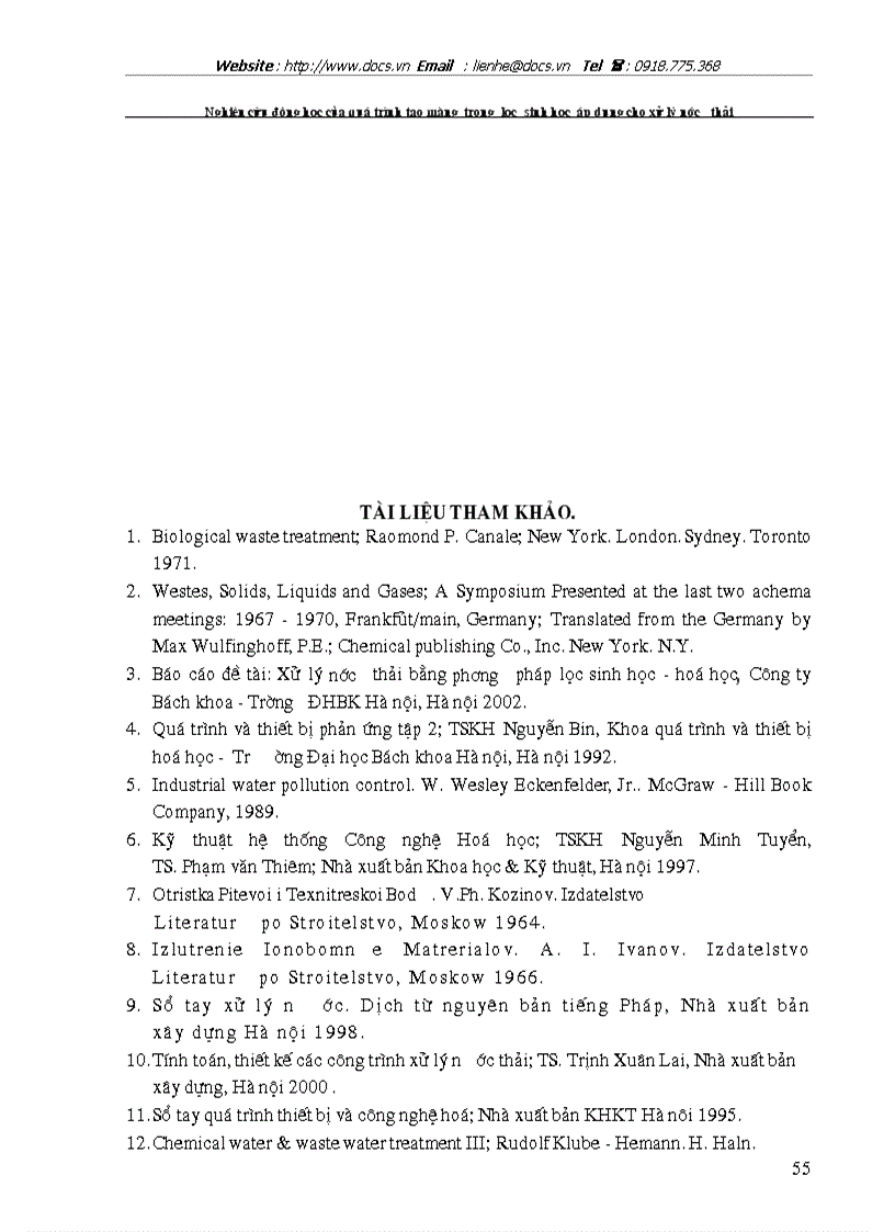 image for page Xử lý nước thải bằng phương pháp sinh học