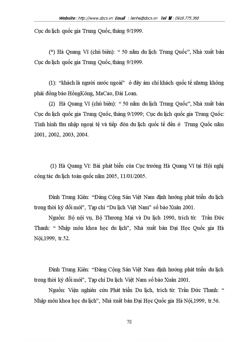 image for page Phát triển du lịch quốc tế đến ở Trung Quốc từ 1978 đến nay và một số kinh nghiệm đối với Việt Nam