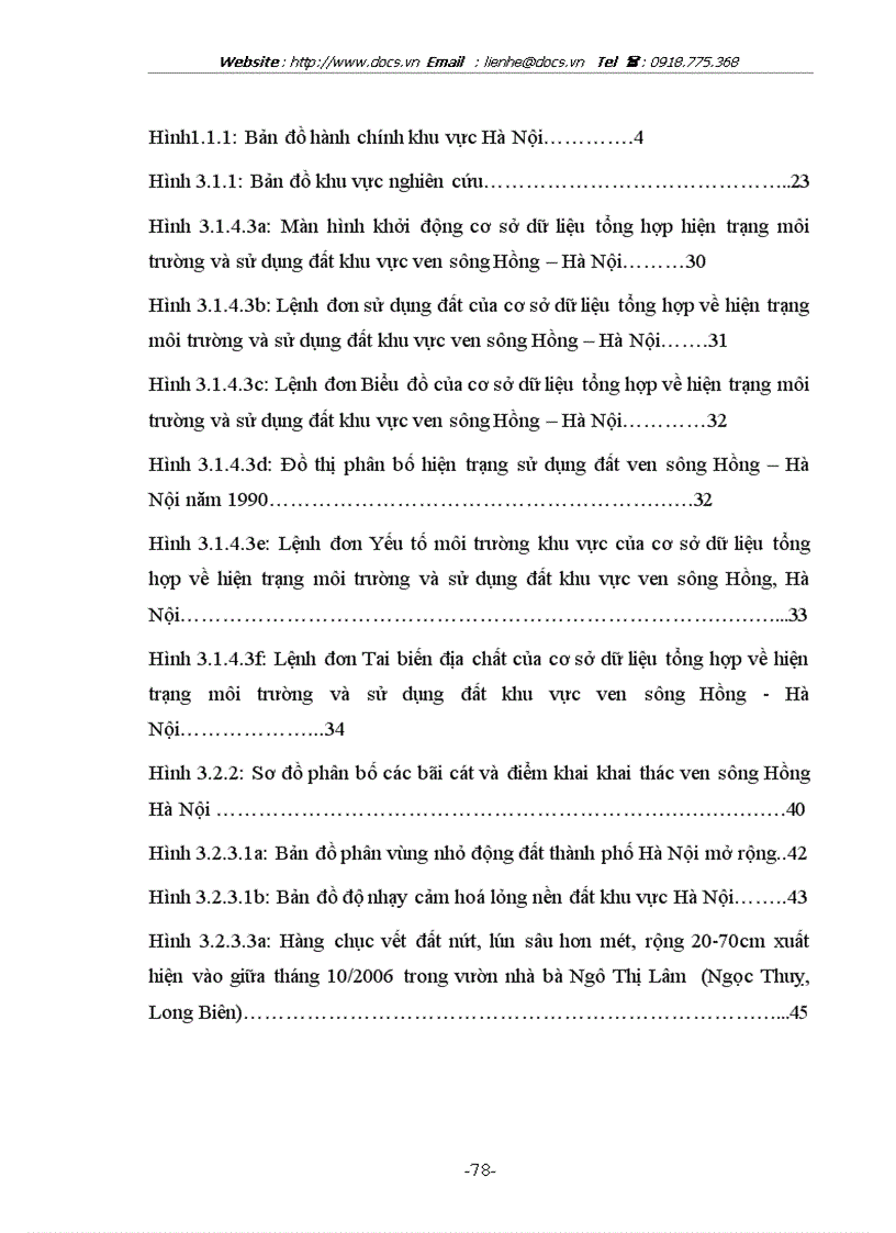 image for page Quản lý tổng hợp sử dụng đất khu vực ven sông Hồng Hà Nội bằng công nghệ GIS