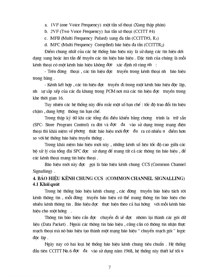 image for page Hệ thống báo hiệu trong tổng đài ALCATEL 1000 E10