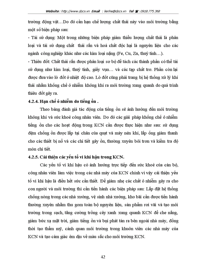 image for page Những vấn đề chủ yếu đánh giá tác động môi trường và một số kiến nghị về bảo vệ môi trường cho khu công nghiệp Tiên Sơn