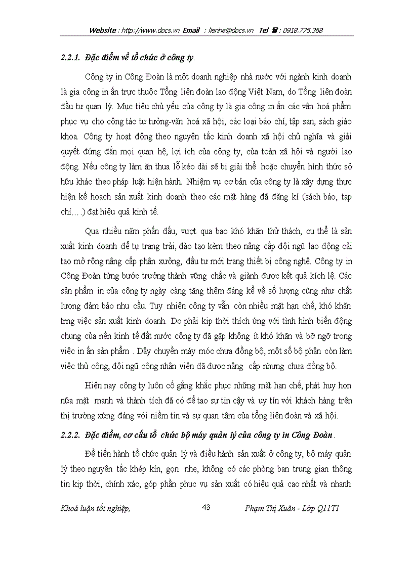 image for page Một số biện pháp cơ bản nhằm nâng cao chất lượng sản phẩm tại Công ty in Công Đoàn