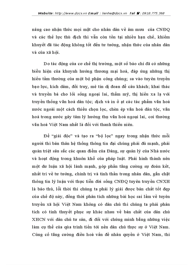 image for page Chống DBHB của chủ nghĩa đế quốc trên mặt trận văn hoá tư tưởng ở Việt Nam