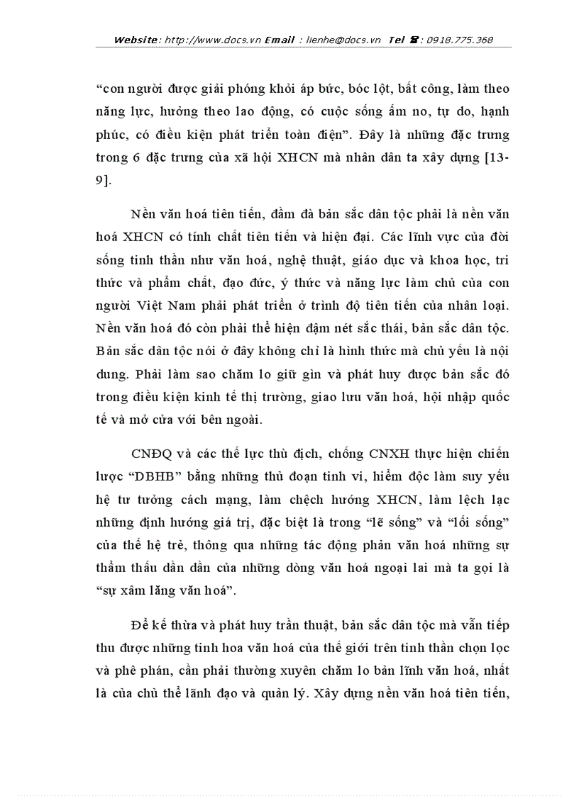 image for page Chống DBHB của chủ nghĩa đế quốc trên mặt trận văn hoá tư tưởng ở Việt Nam
