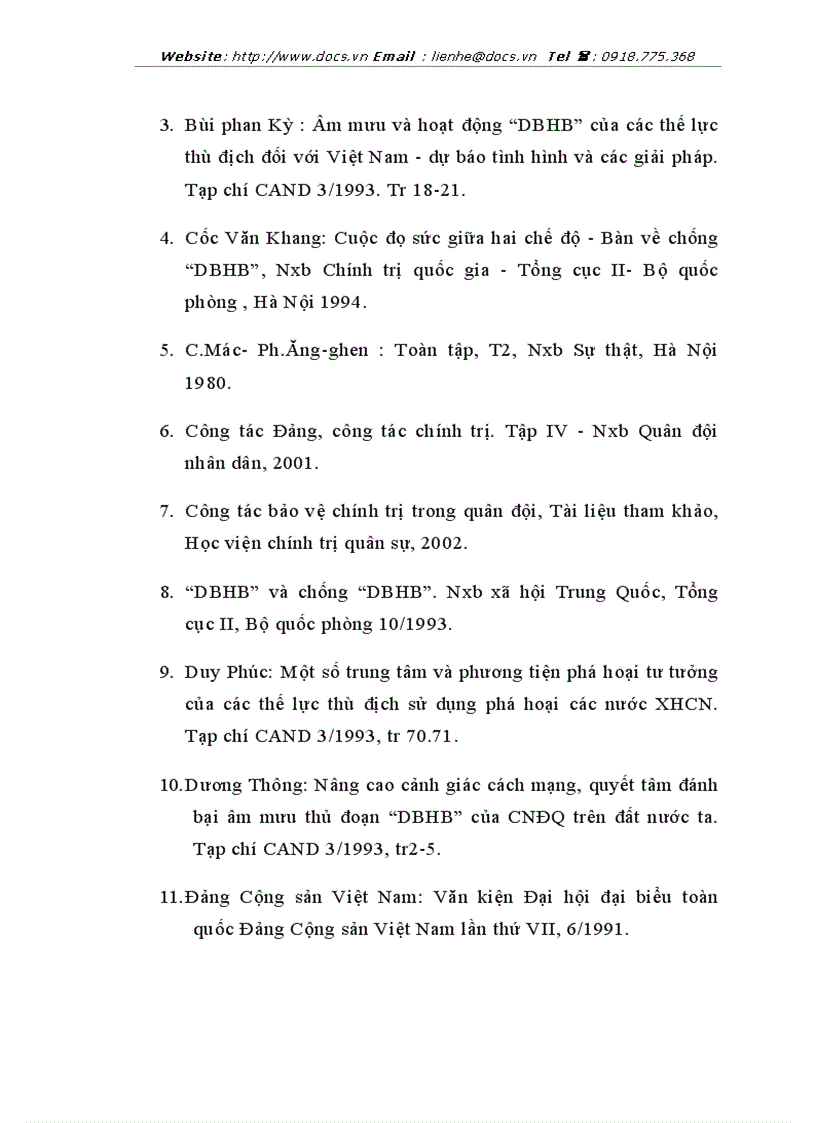 image for page Chống DBHB của chủ nghĩa đế quốc trên mặt trận văn hoá tư tưởng ở Việt Nam