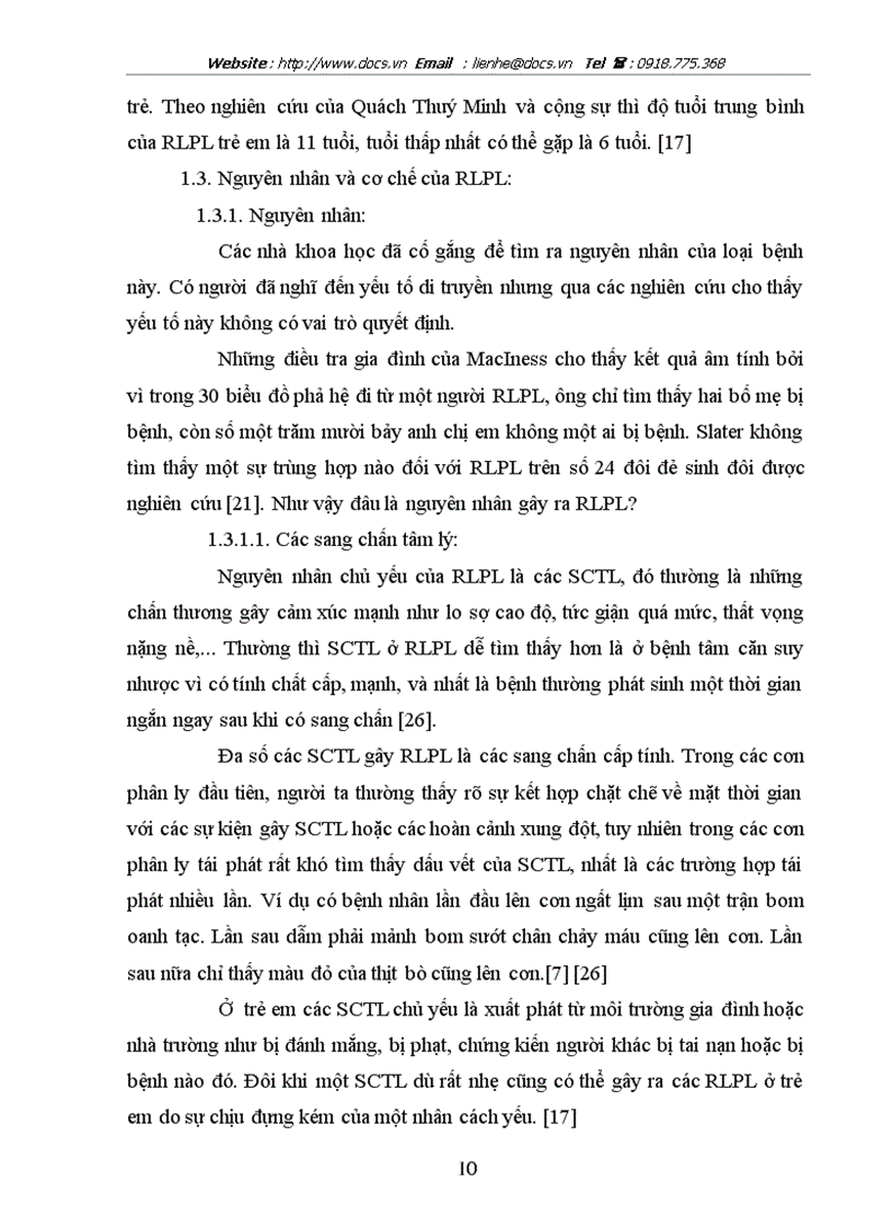 image for page Nghiên cứu một số yếu tố tâm lý xã hội có liên quan đến rối loạn phân ly ở trẻ em