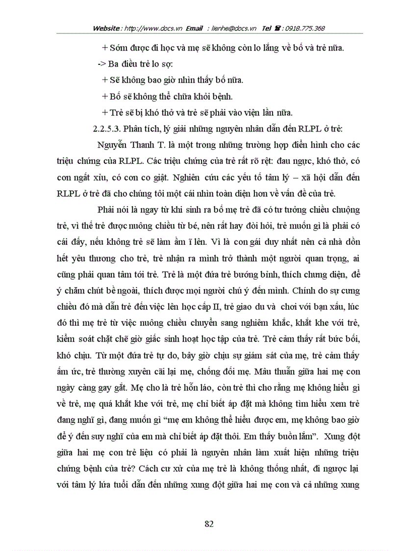 image for page Nghiên cứu một số yếu tố tâm lý xã hội có liên quan đến rối loạn phân ly ở trẻ em