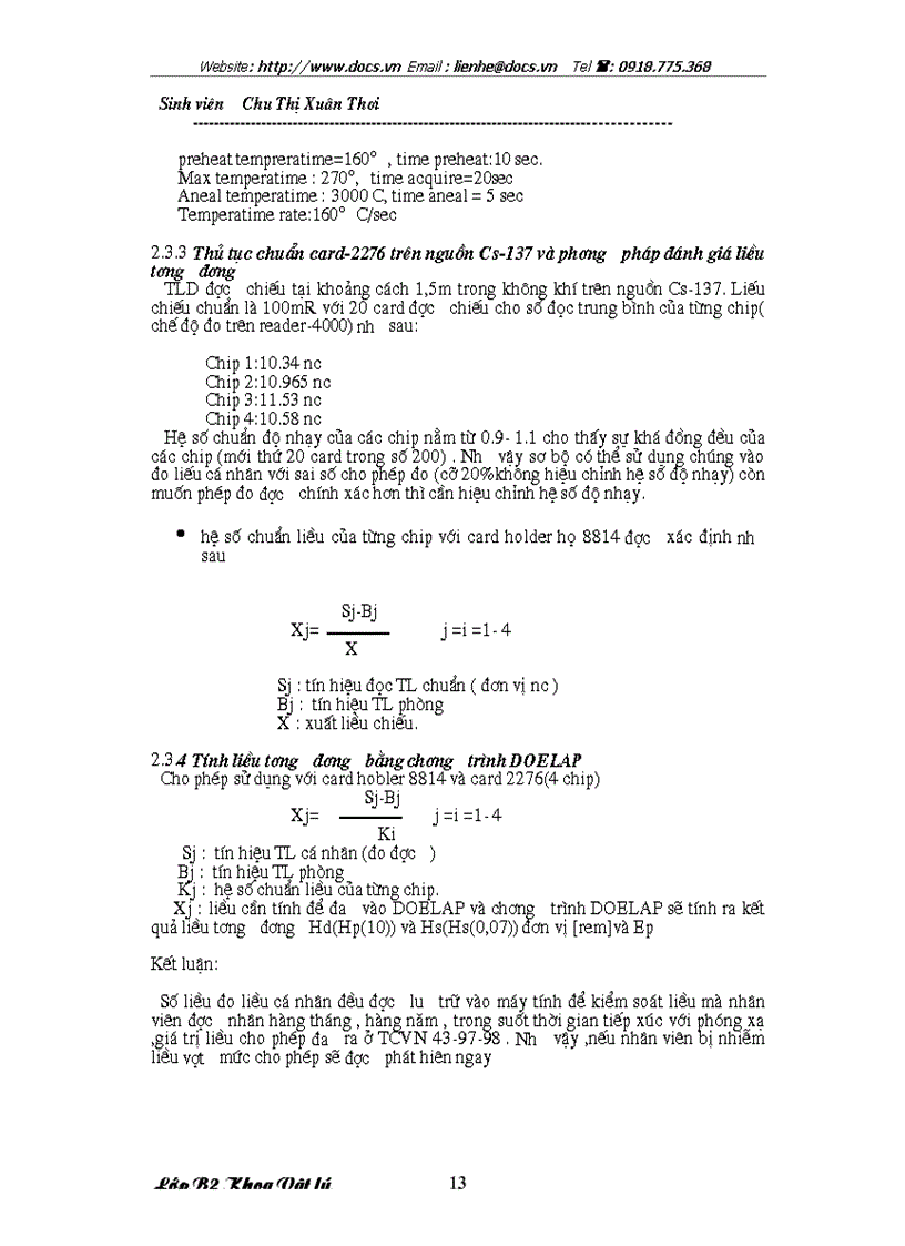 image for page Phương pháp đo liều chuẩn và sử dụng liều kế cá nhân cho nhân viên tiếp xúc với ng
