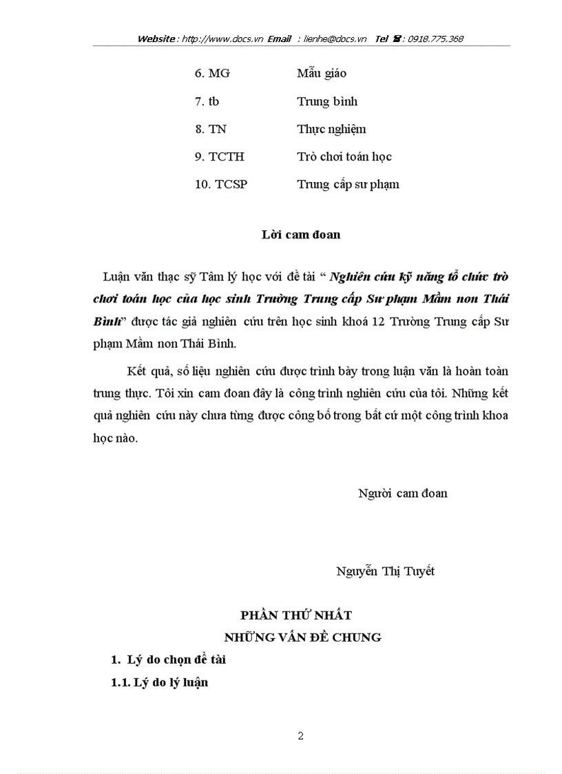 image for page Nghiên cứu kỹ năng tổ chức trò chơi toán học của học sinh Trường Trung cấp Sư phạm Mầm non Thái Bình