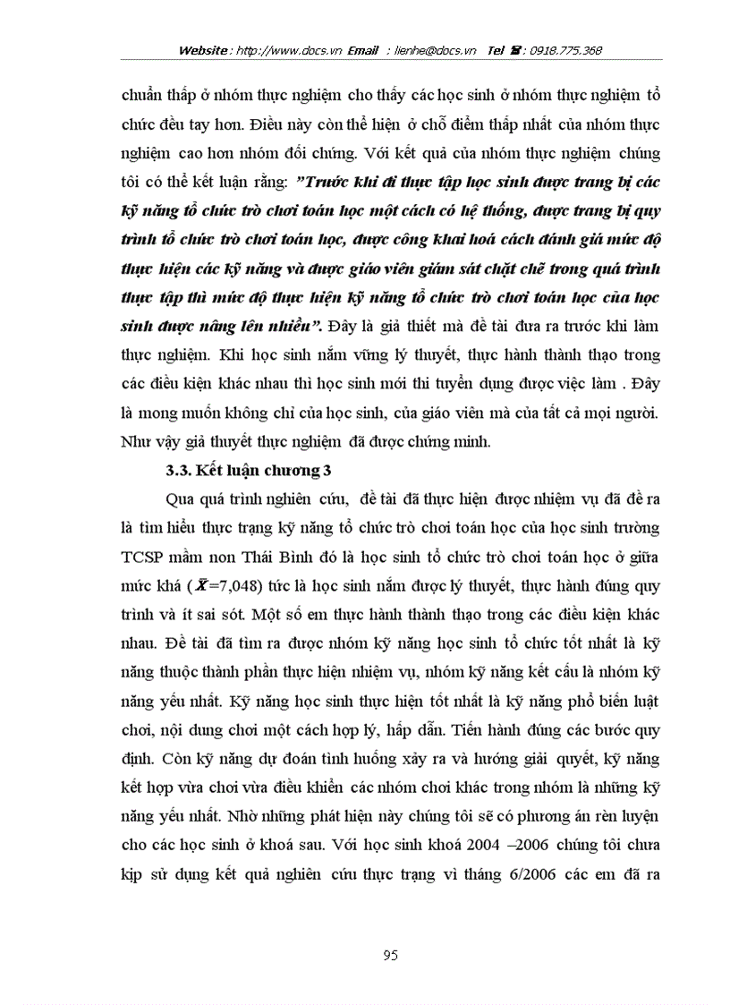 image for page Nghiên cứu kỹ năng tổ chức trò chơi toán học của học sinh Trường Trung cấp Sư phạm Mầm non Thái Bình