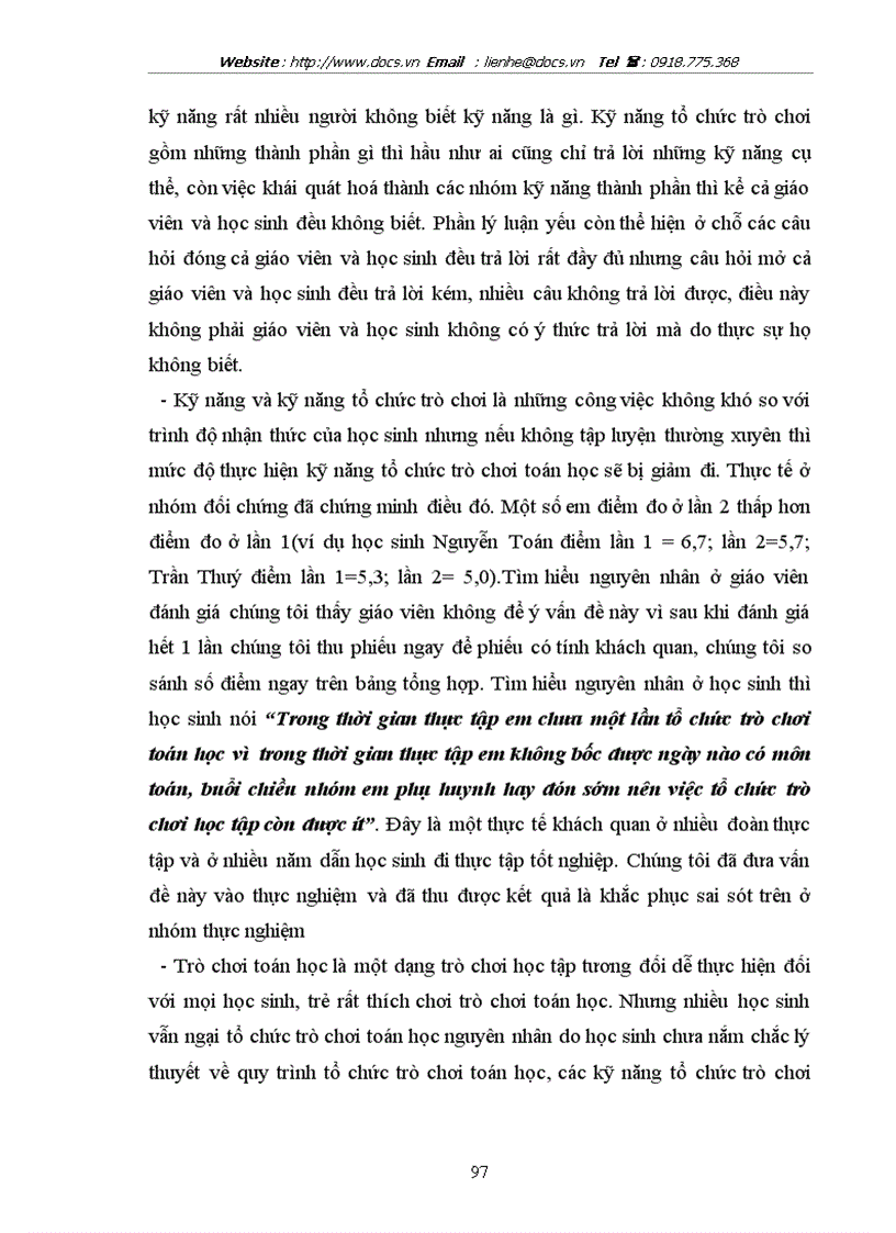 image for page Nghiên cứu kỹ năng tổ chức trò chơi toán học của học sinh Trường Trung cấp Sư phạm Mầm non Thái Bình