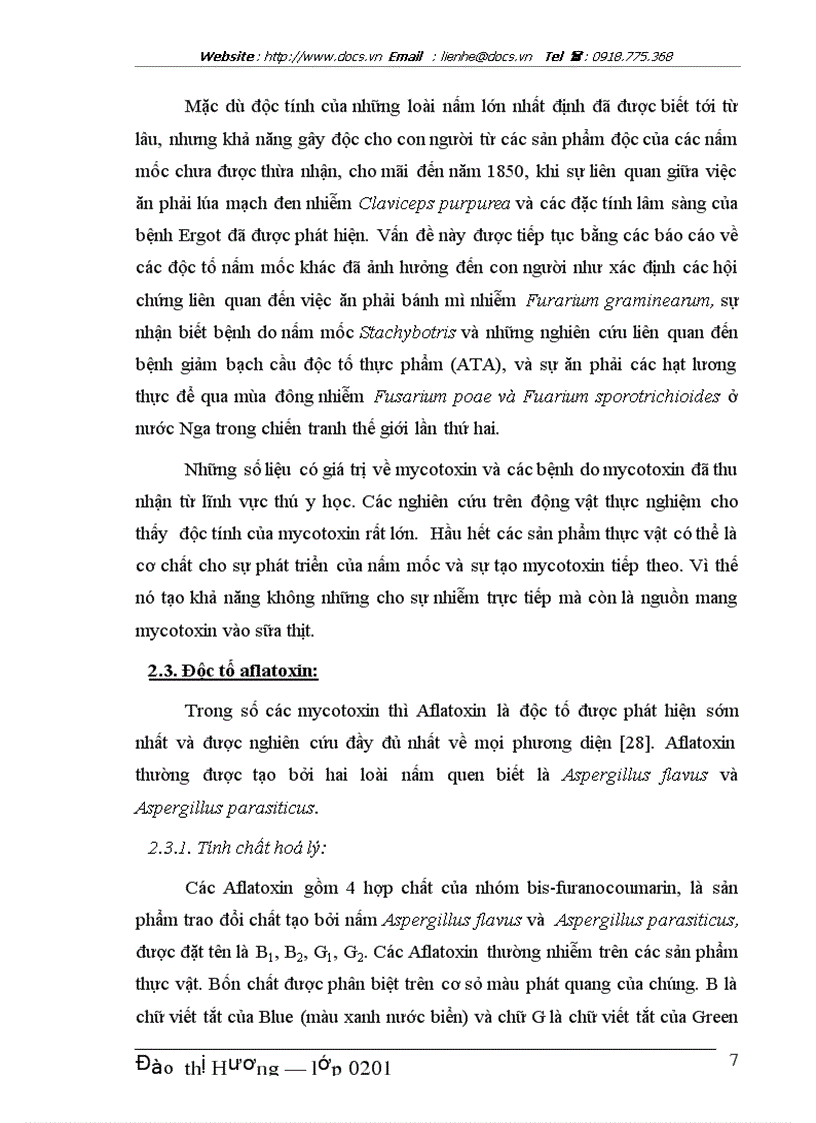 image for page Sự nhiễm nấm mốc và aflatoxin tự nhiên trên một số giống ngô lạc trồng ở một số tỉnh và khả năng phòng trừ bằng các chủng Aspergillus aflavus