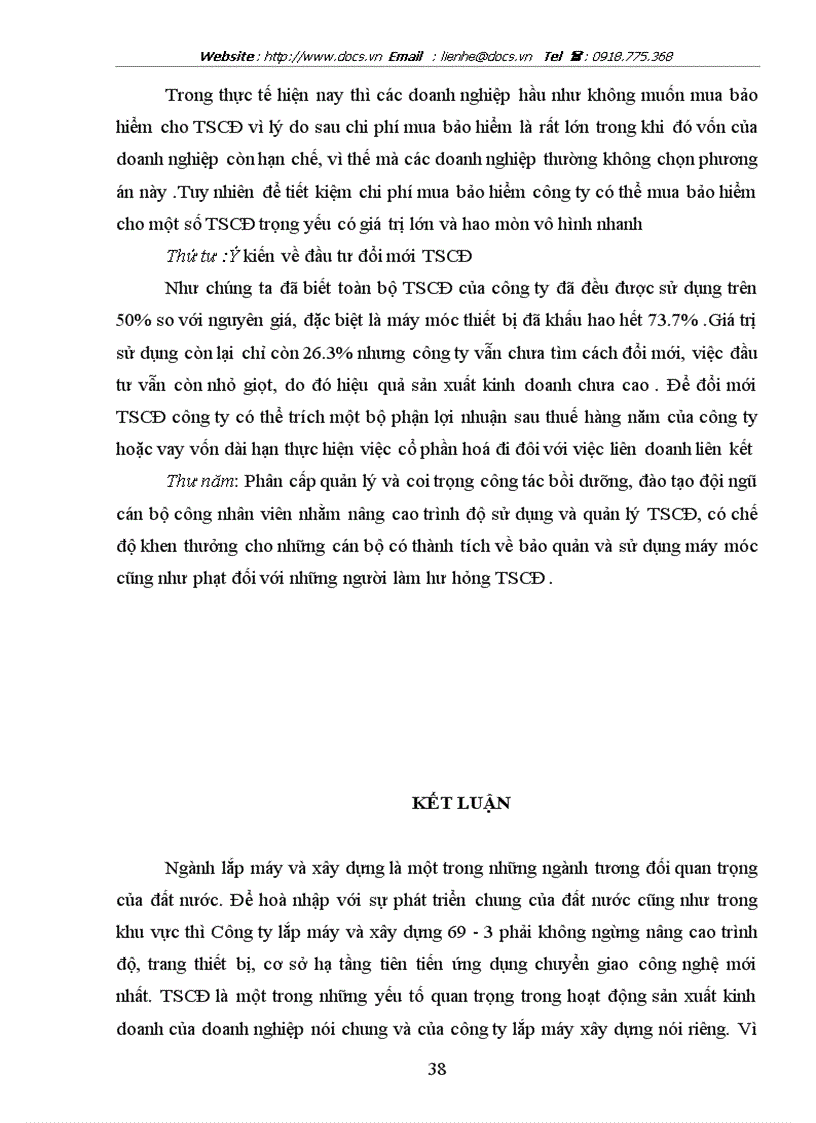 image for page Vốn cố định và một số giải pháp nhằm nâng cao hiệu quả sử dụng vốn cố định tại công ty lắp máy và xây dựng 69 3