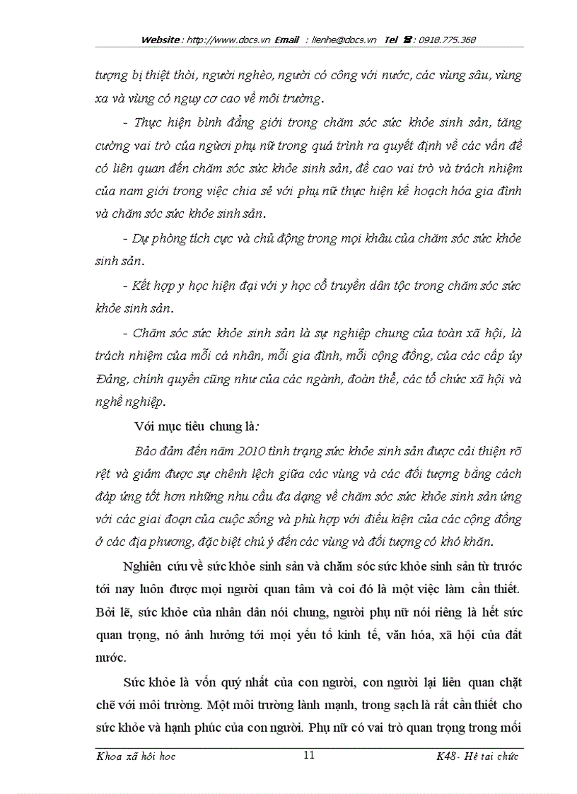 image for page Thực trạng chăm sóc sức khỏe sinh sản của phụ nữ huyện đảo Bạch Long Vỹ Hải Phòng