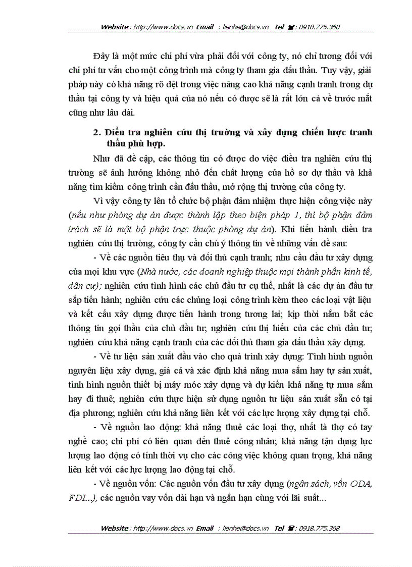 image for page Một số giải pháp nhằm tăng khả năng cạnh tranh trong dự thầu xây dựng ở Công ty Xây dựng vàTrang trí nội thất Bạch Đằng