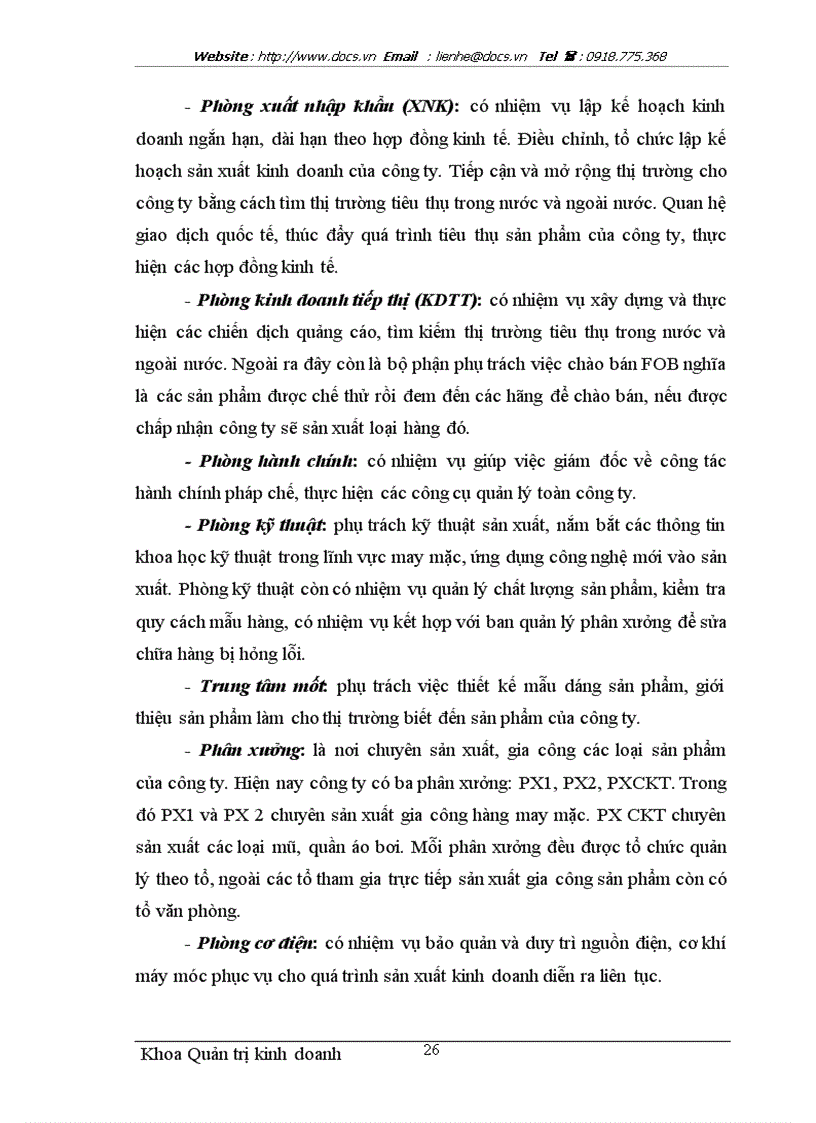 image for page Một số giải pháp nhằm thúc đẩy hoạt động xuất khẩu hàng may mặc tại Công ty cổ phần May Lê Trực