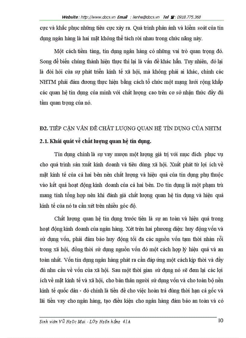 image for page Giải pháp nâng cao chất lượng quan hệ tín dụng tại Ngân hàng Công thương Hoàn Kiếm