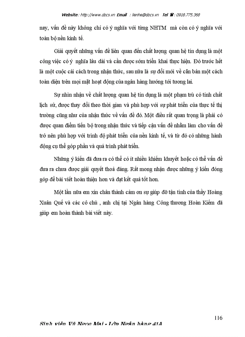 image for page Giải pháp nâng cao chất lượng quan hệ tín dụng tại Ngân hàng Công thương Hoàn Kiếm