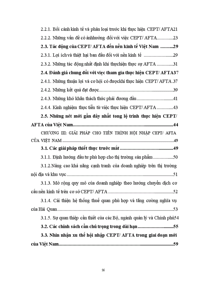 image for page Lý luận thương mại quốc tế và cept afta