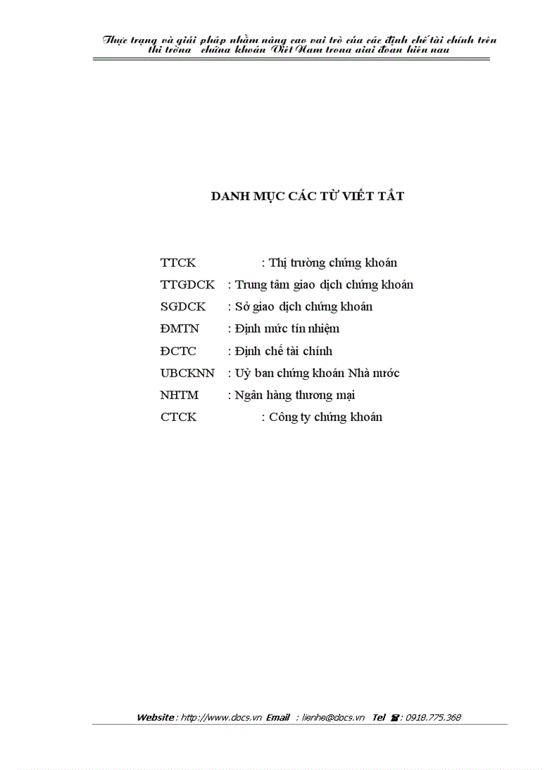 image for page Thực trạng và và giải pháp nhằm nâng cao vai trò của các định chế tài chính trên thị trường chứng khoán Việt Nam trong giai đoạn hiện nay