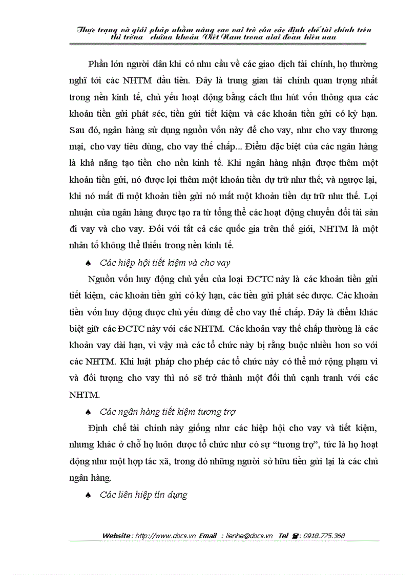 image for page Thực trạng và và giải pháp nhằm nâng cao vai trò của các định chế tài chính trên thị trường chứng khoán Việt Nam trong giai đoạn hiện nay