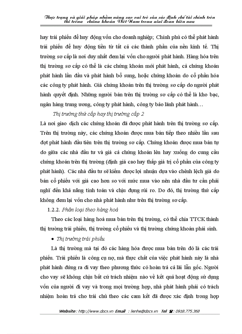 image for page Thực trạng và và giải pháp nhằm nâng cao vai trò của các định chế tài chính trên thị trường chứng khoán Việt Nam trong giai đoạn hiện nay