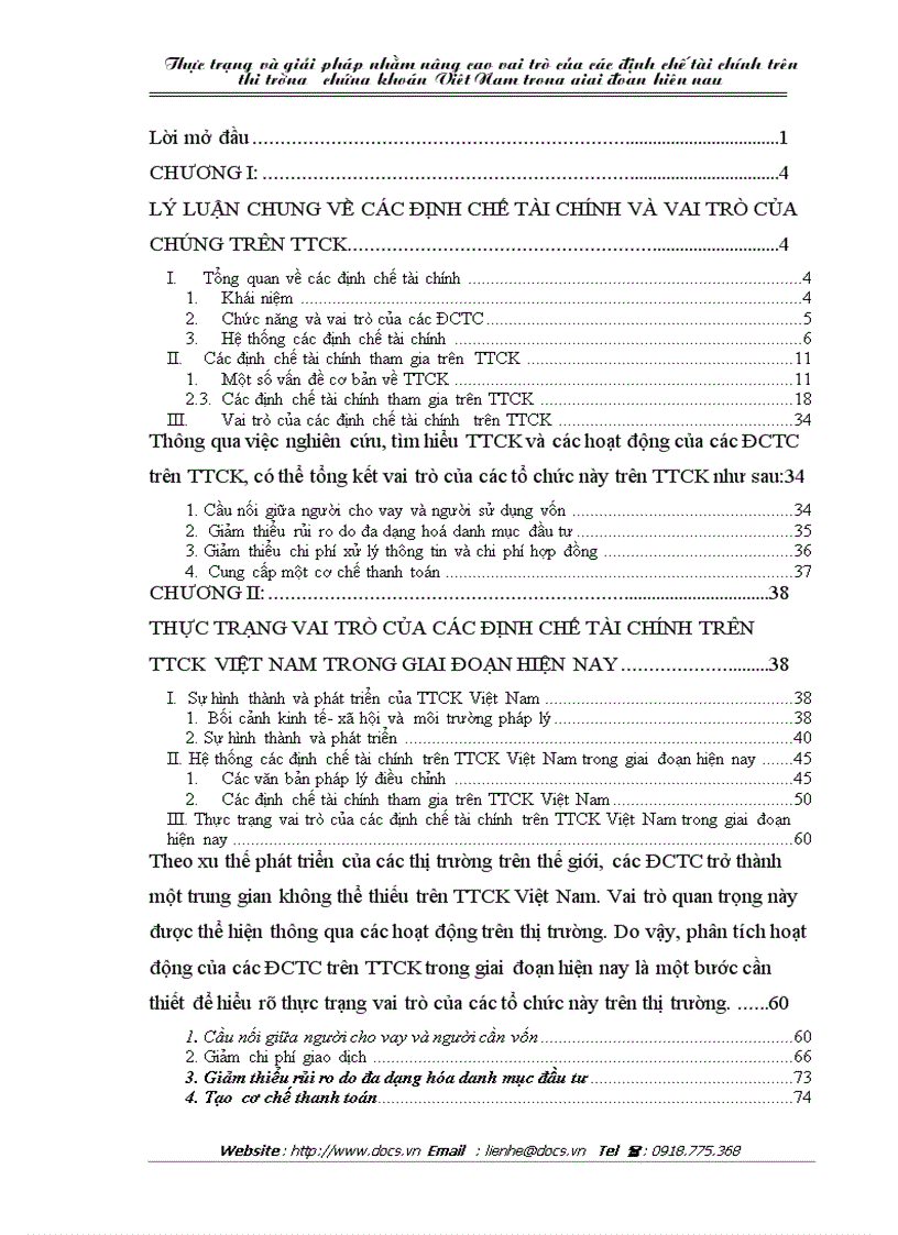 image for page Thực trạng và và giải pháp nhằm nâng cao vai trò của các định chế tài chính trên thị trường chứng khoán Việt Nam trong giai đoạn hiện nay