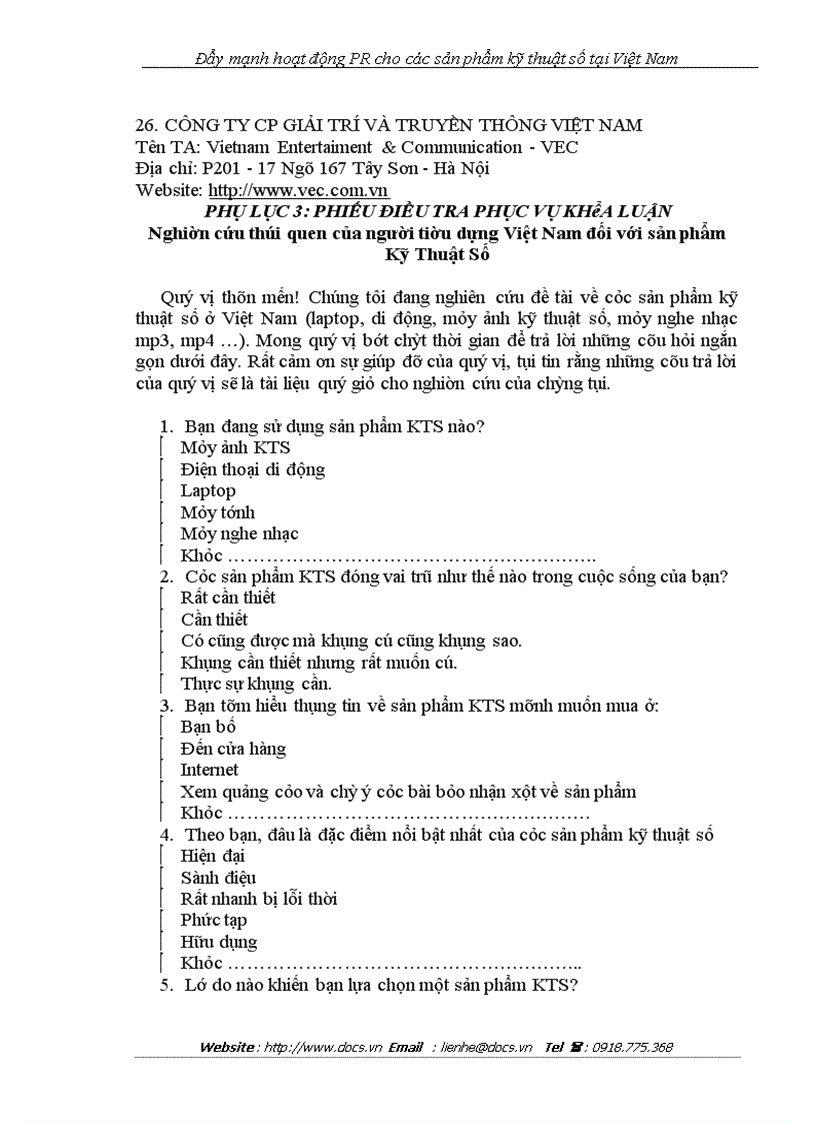 image for page Đẩy mạnh hoạt động PR cho sản phẩm kỹ thuật số tại Việt Nam