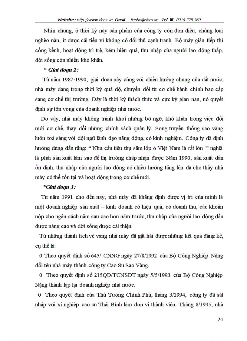 image for page Chất lượng sản phẩm và quản trị chất lượng sản phẩm tại Công ty Cao Su Sao Vàng