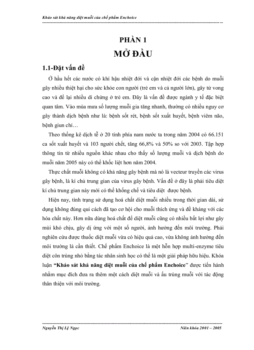 image for page Khảo sát khả năng diệt muỗi của chế phẩm Enchoice