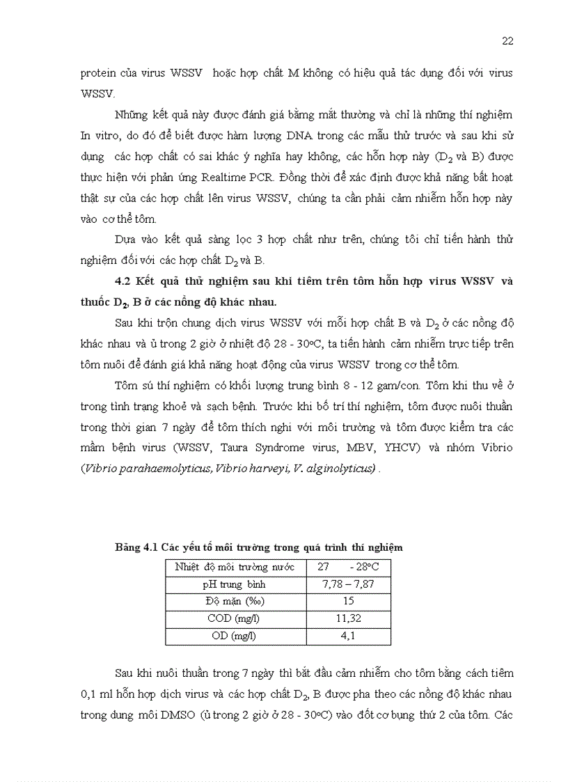 image for page Thử nghiệm một số hợp chất chiết xuất từ thảo dược trong phòng trị bệnh đốm trắng do virus gây hội chứng đốm trắng wssv trên tôm sú
