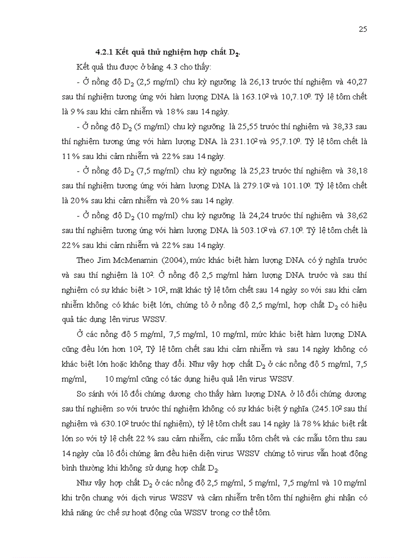 image for page Thử nghiệm một số hợp chất chiết xuất từ thảo dược trong phòng trị bệnh đốm trắng do virus gây hội chứng đốm trắng wssv trên tôm sú