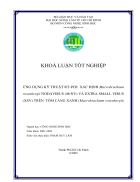 ỨNG DỤNG KỸ THUẬT RT PCR XÁC ĐỊNH Macrobrachium rosenbergii NODAVIRUS MrNV VÀ EXTRA SMALL VIRUS XSV TRÊN TÔM CÀNG XANH Macrobrachium rosenbergii