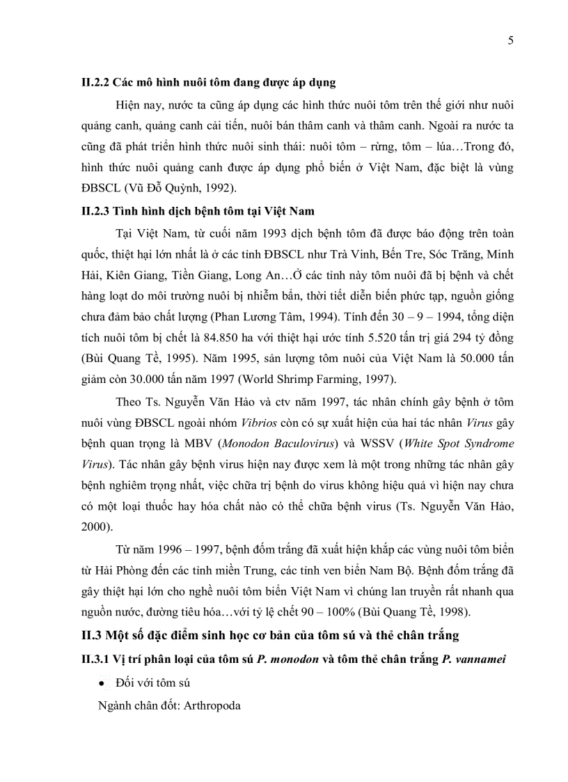 image for page ỨNG DỤNG PHƯƠNG PHÁP IN SITU HYBRIDIZATION ĐỂ CHẨN ĐOÁN MẦM BỆNH WSSV White Spot Syndrome Virus TRÊN TÔM SÚ Penaeus monodon VÀ TSV Taura Syndrome