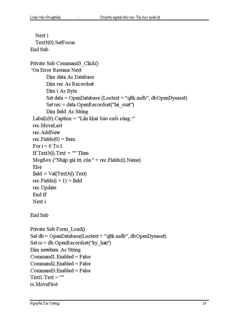 image for page Tin học hoá công tác quản lý tiền gửi tiết kiệm cho các Ngân hàng thương mại quốc doanh và hệ thống Ngân hàng Việt nam