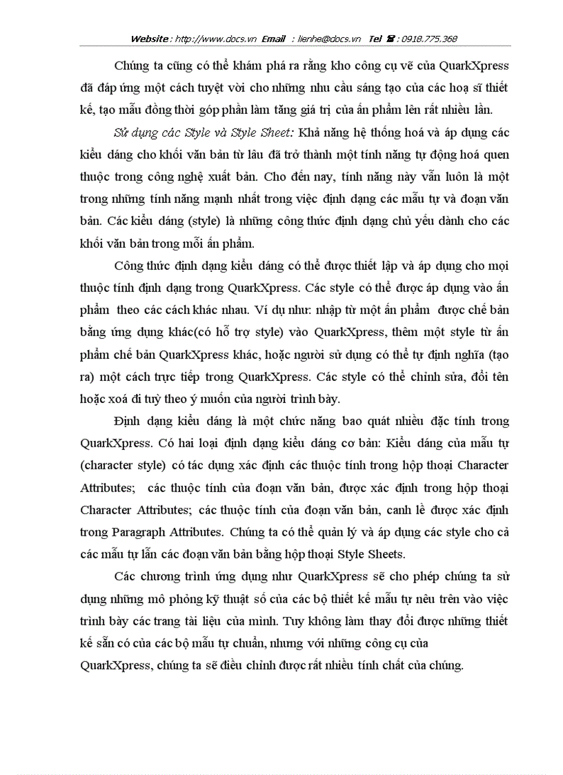 image for page Khả năng ứng dụng các phần mềm máy tính trong thiết kế trình bày báo in ở nước ta hiện nay